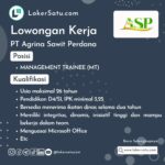 Lowongan Kerja di Pt Agrina Sawit Perdana